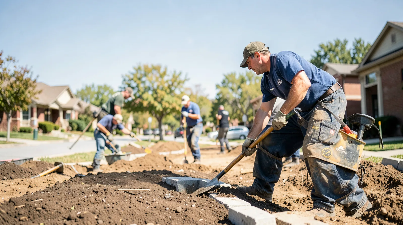 Landscape Maintenance in White Plains, KY